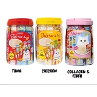 Soup Thưởng Ciao Thái Lan Hủ 50 Thanh x 14g - Súp Thưởng Cho Mèo