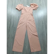 CCHAT clearance - bymo puff sleeve Jumpsuit - Size S