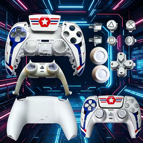DIY pattern for PS5 game controller housing. Replacement face cover for game controller. PS5 game co