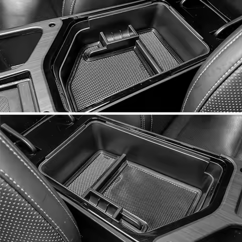 For Kia EV6 EV 6 2021 2022 2023 2024 2025 Organizer Armrest Box Storage Tray Center Console Stowing 