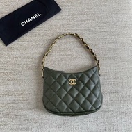 代購正品 Chanel 小香 hobo腋下包 配防尘袋