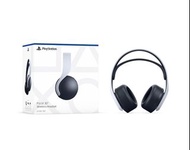 (全新) PS5 主機用 SONY PULSE 3D 無線耳機 Headphone Headset (白色, 日版)- 玩PS5 GT7 Horizon 2 Elden Ring 必備