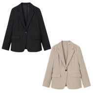 GU brand Z.S Black Blazer Suit Fully Lined Beautiful Very Good Condition Chest Size 36 Length 25