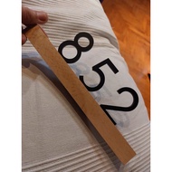 Customised Unit Sign door sign/unit number signage Customised Door Unit House Numbers Plaques Unit N