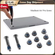10Pcs Laptop Back Cover Small Screws Case Screws for MacBook Pro Retina A1398 A1425 A1502