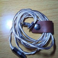 單晶銅鍍銀屏蔽耳機升級線 MMCX & 2.5mm