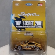 WELLY Toyota Supra GR TopSecret 2001