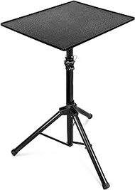 Pro Master Universal Projector Stand - Height &amp; Angle Adjustable Tripod | Holds Laptops, Computers, DJ Equipment &amp; Projectors | Heavy Duty &amp; Lightweight | Perfect for Stage, Studio, &amp; Office Events