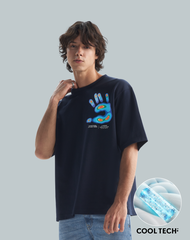 Cool Tech™+ Oversized T-shirt Print