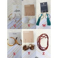 Lovisa Disney Earrings Pumpkin coach Tassel Anklet Hoop Mickey Rat Bracelet Korean Belle Anting-anti