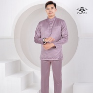 [RESTOCK] DUSTY PURPLE BAJU MELAYU SLIM FIT  | SET TUNANG NIKAH DUAL ZIP #DUSTY PURPLE