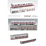 SG Seller: Singapore MRT Train MRT01 MRT02 MRT04 C151 C651 C151A 1/120 Scale MRT Train Masterpiece C
