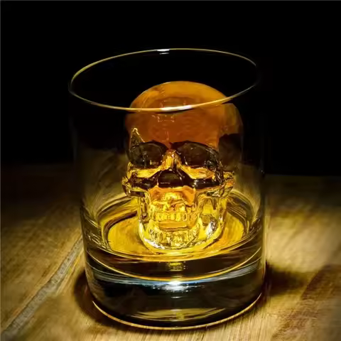 3D 4 Cavity Ice Cube Tray ice mold for Ice Cream & Party Skull Ice Cube Tray, ice tray, Silicone ice