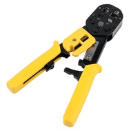 RJ45 Crimping tool for CAT3 CAT5,CAT6 CAT7 Connector Tool 6P/8P Perforated network cable Pliers Crimping Tool