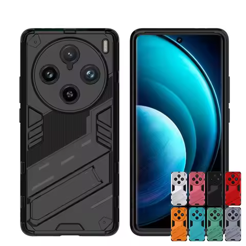 For Vivo X100 Pro Case Vivo X100 X100 Pro 5G Cover TPU Shockproof Silicone Armor PC Holder Protectiv