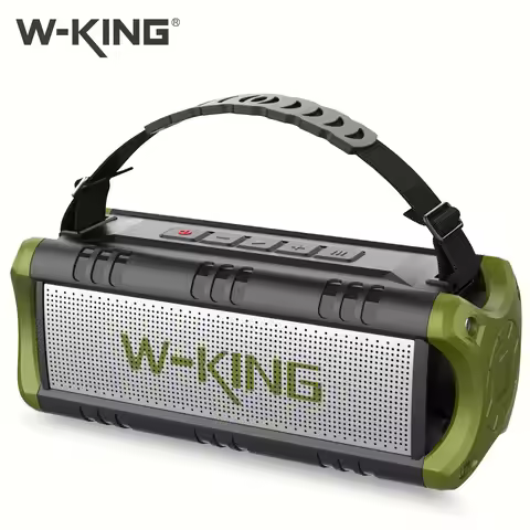 W-King D8mini Portable Bluetooth Speaker, 30W Music Box, 5000 mAh Battery, Waterproof Speaker Box,24