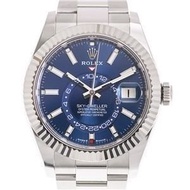 （現貨）全新 26年DATE ROLEX 勞力士 SKY-DWELLER 336934 亮藍色錶面 BRIGHT BLUE 336934-0005 天行者 縱航者型 亮藍色