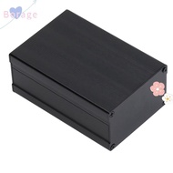 BORRAONE Aluminium Electric Box, Black Split Type Electric Box, Water Proof 46*76*110mm Striped /Glo