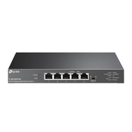 TP-Link 5ポート 2.5G デスクトップスイッチ 4ポート PoE++、802.1p/DSCP QoS 非マネージド対応 PoE電源 最大123W (TL-SG1006PP)