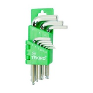 TEKIRO L-WRENCH SET 9 PCS (SHORT) / L-WRENCH SET / TOOLS - TOOLS