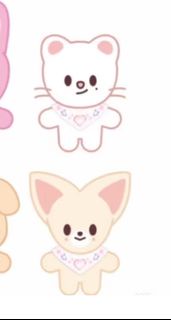 skzoo口水巾公仔 jiniret foxiny