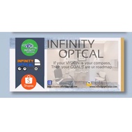 INFINITY OPTICAL E CASH VOUCHER RM600 and RM1000