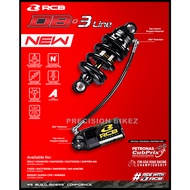 RCB MONOSHOCK DB-3 WITH TANK LINE PREMIUM Y15ZR Y16ZR LC135 RS150 R15 CBR150 BELANG RAIDER DB3 Y15 Y