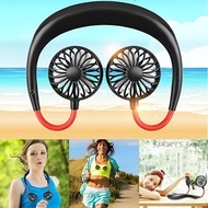 Neck Hanging Sports Fan USB Fan Portable Rechargeable Lazy Small Fan Table Fans