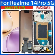 6.77" Original OLED 120HZ For Realme14Pro RMX5056 LCD Display Touch Panel Digitizer For Realme14Pro 