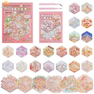 DIY Scene Sticker Book with Tweezer Creative 3D House Sticker Cute 3D Miniature Scene SHOPSKC7428
