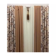 NEW Medley Curtain Combination - 8RINGS 3IN1 or 5IN1 SET - 5FT to 8FT LONG