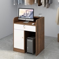 60cm/80cm store Cashier counter of catering store Reception counter simple cashier counter bar table