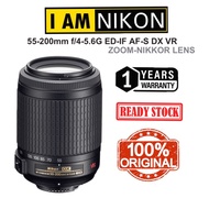 Nikon 55-200mm F/4-5.6G ED-IF AFS DX VR Zoom lens original 1 years warranty