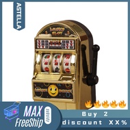 ASTELLA Manual Desktop Toy Plastic Simulation Mini Lucky Lottery Machine for Kids Practical Lottery 