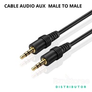 Aux Cable/Audio m/m 1.5m, audio Cable for men 1.5 meters / AUX Cable Audio Cable Salon Speaker Cable