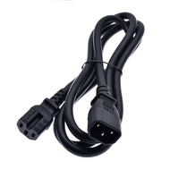 C14 TO C15 EXTENSION POWER CORD 1.8M/3M/5M