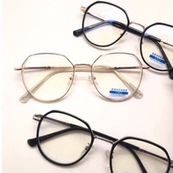Unisex Glasses - Hexagon 87306 - ab Minus/cyl/plus