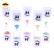 〔8C05〕 Big Eye 2Minute 3Minute Kids Timer Visual Sandglass for Tooth Brushing Children  Time Managem
