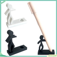 [doverywell]   Plastic Pen Organizer 1 or 2 Pcs Pen Holder Ornament Fine Workmanship Lines Figure Sh