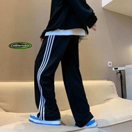 elgini tracksuit baggy tracksuit tracksuit man Three Bar Pants Men Summer 2025 New Style Straight Wi