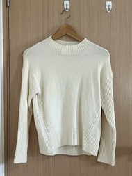 anySiS Cream-Colored Sweater 百貨專櫃米色女士毛衣 (158-164 cm)