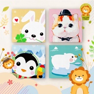 Paint By Number Pet Watercolor 20 x 20 Canvas for Children