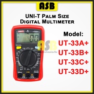 (1pc) Uni-T UT 33+ Series Palm Size Digital Multimeter ( UT 33A+ / UT 33B+ / UT 33C+ / UT 33D+ )