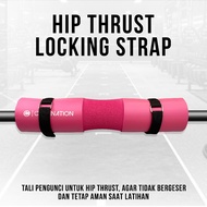 Core Nation Hip Thrust Strap | Locking Strap | Hip Thrust Squat Pad Strap | Only Locking Strap