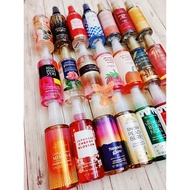 Travel Body Mist Bath & Body Works Mini Fragrance Mist