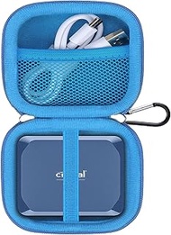 Lacdo Hard Drive Carrying Case for Crucial X10 / Crucial X9 Pro / X9 / X10 Pro SSD 1TB 2TB 4TB 6TB 8