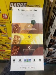 ［加拿大代購］ Simply蛋白質零食棒 15枝裝