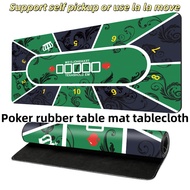Professional Poker Pads Portable Rubber Poker Table Tops, Noise Reduction, and For Poker Games////