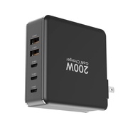 165W GAN Gallium Nitride USB TypeC Multi-port desktop charger with power adapter PD Charger