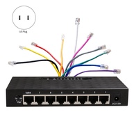 .B.W-8Port Gigabit Switch Ethernet Smart Switcher High Performance 1000Mbps Network Switch RJ45 Hub